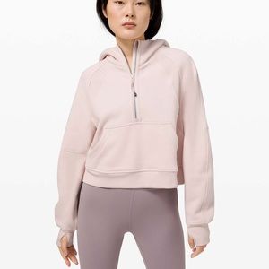 Lululemon Scuba Oversized Half-Zip Hoodie - XS/S - Feather Pink color